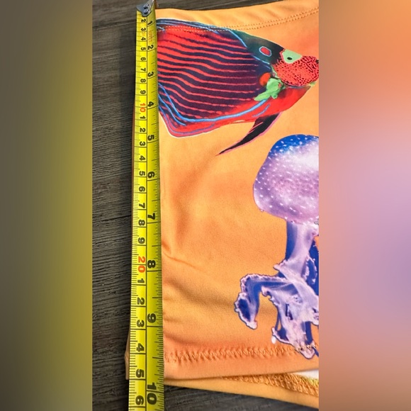 ZARA Ocean Reef Design Tap Shorts - Size M - Picture 14 of 14